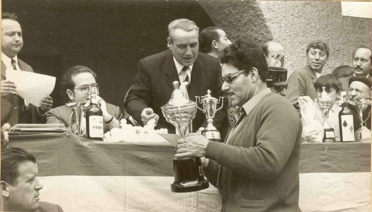 Tomás Gascón concurso tambores Híjar (Foto del C.E. del Bajo Martín)