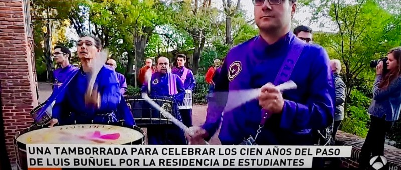 calandanazareno - RTVE tambores de Calanda en la REsidencia de Estudiantes 2017