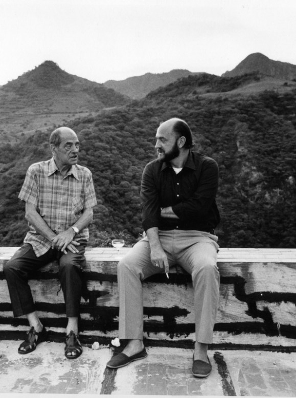 Luis Buñuel y su hijo Juan Luis
