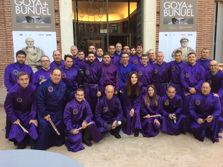 Tambores y bombos de Calanda en el museo Lázaro Galdiano (Foto de Carlos Palos Bondía)