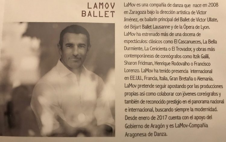LaMov Ballet (información del programa de mano de "Buñuel del Deseo")