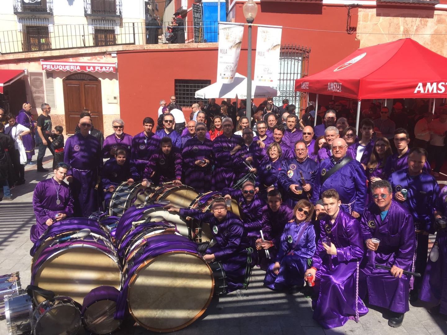 Representación de Calanda en Jornadas Mula 2018