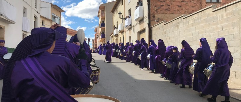 Procesión de "El Pregón" - Semana Santa de Calanda 2018