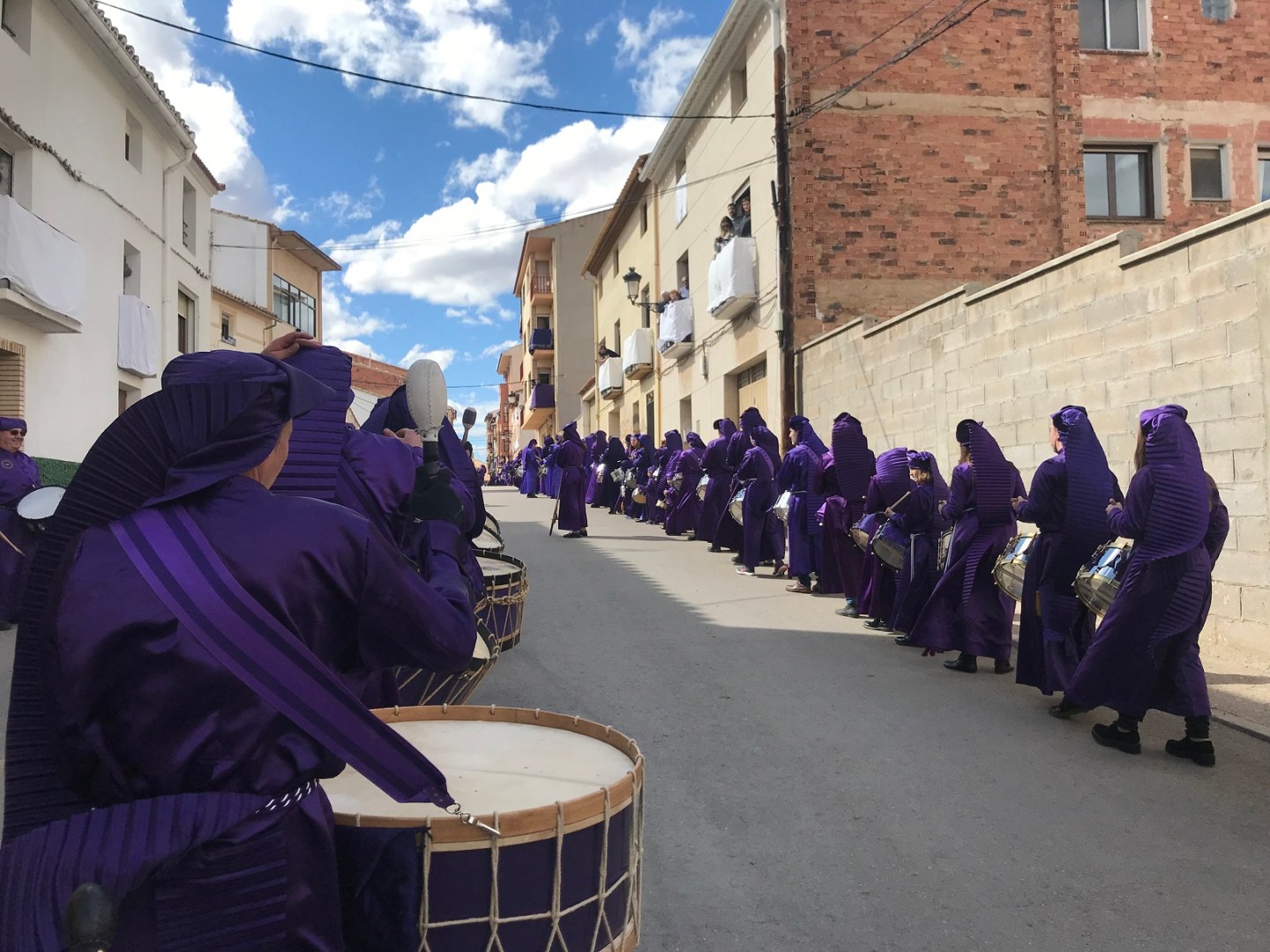 Procesión de "El Pregón" - Semana Santa de Calanda 2018