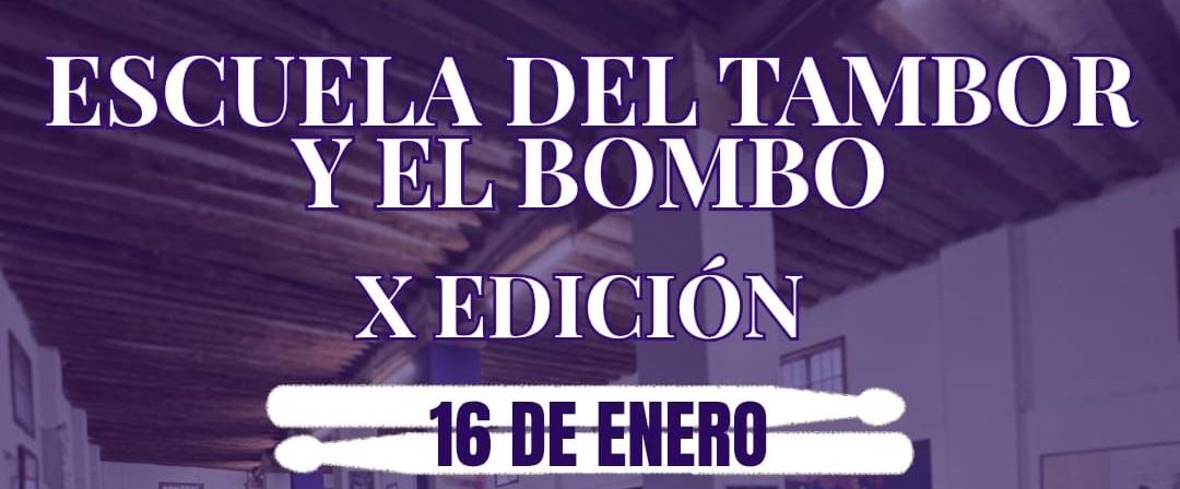Escuela del tambor 2026 - Cofradía Jesús Nazareno Calanda