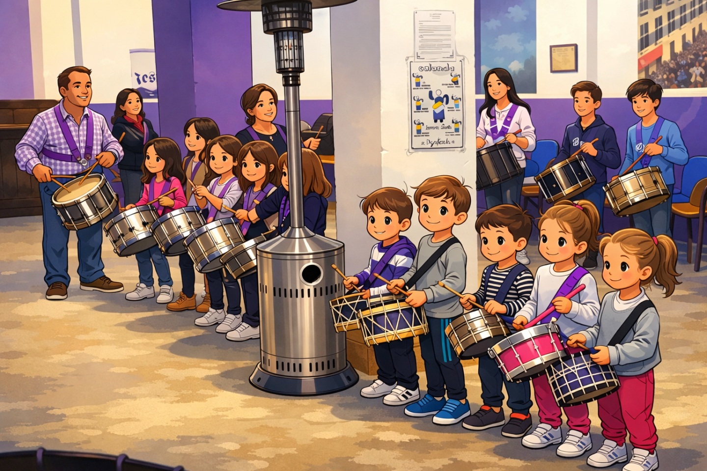 Escuela del tambor Cofradía Jesús Nazareno Calanda